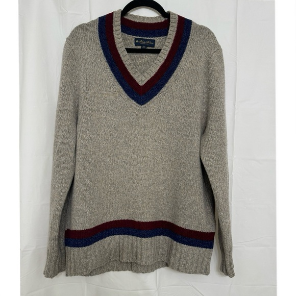Brooks Brothers Alpaca Blend Tennis Sweater Size XL - Picture 3 of 6